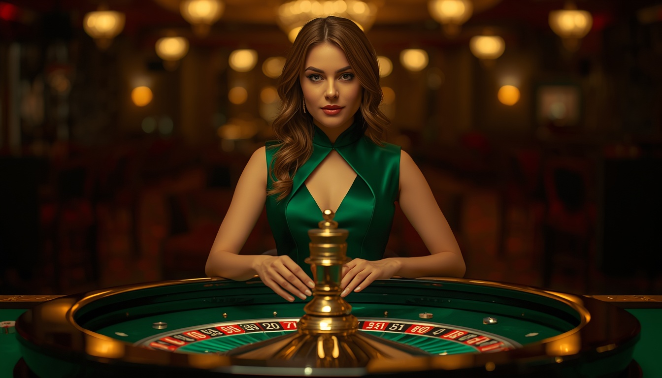 Suport clienți Verde Casino — agentă în uniformă verde smarald gata să răspundă 24/7